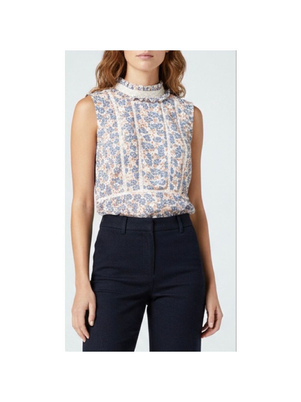 Rebecca Minkoff “Jamie Top” Sleeveless Blouse Size M NWT